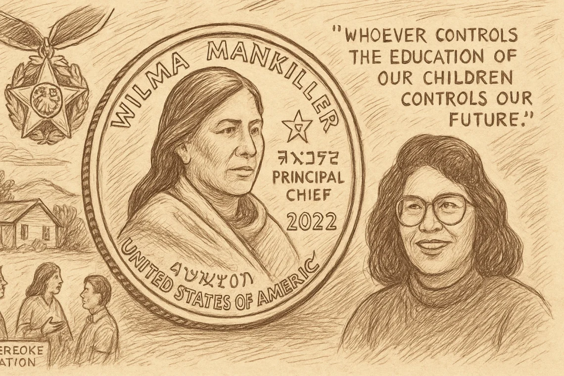 History of Wilma Mankiller.
