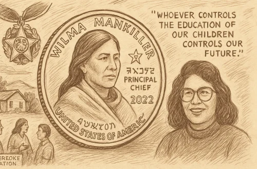 History of Wilma Mankiller.